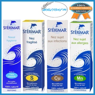 Xịt Mũi Sterimar Tinh Chất Muối Biển (Chai 50ml)