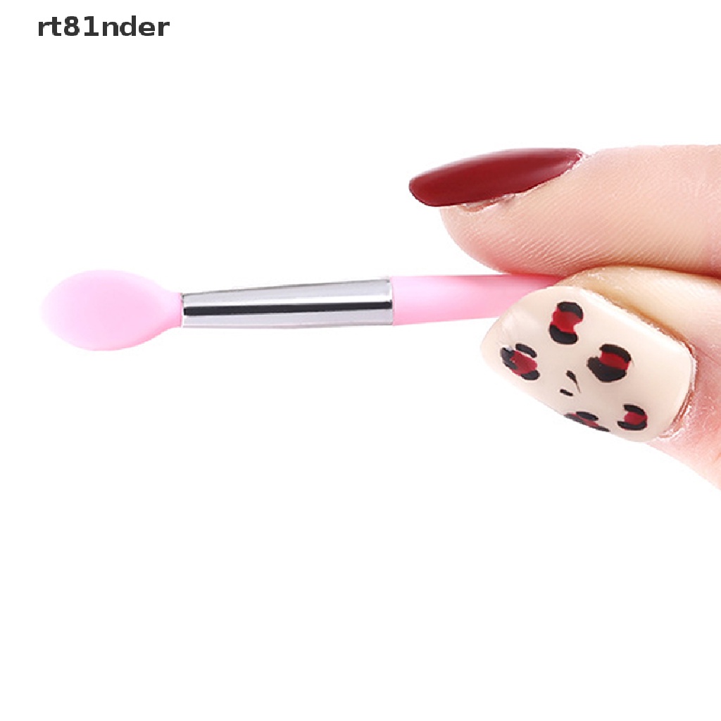 Bộ 10 Cọ Trang Điểm Môi Mini Bằng Silicone