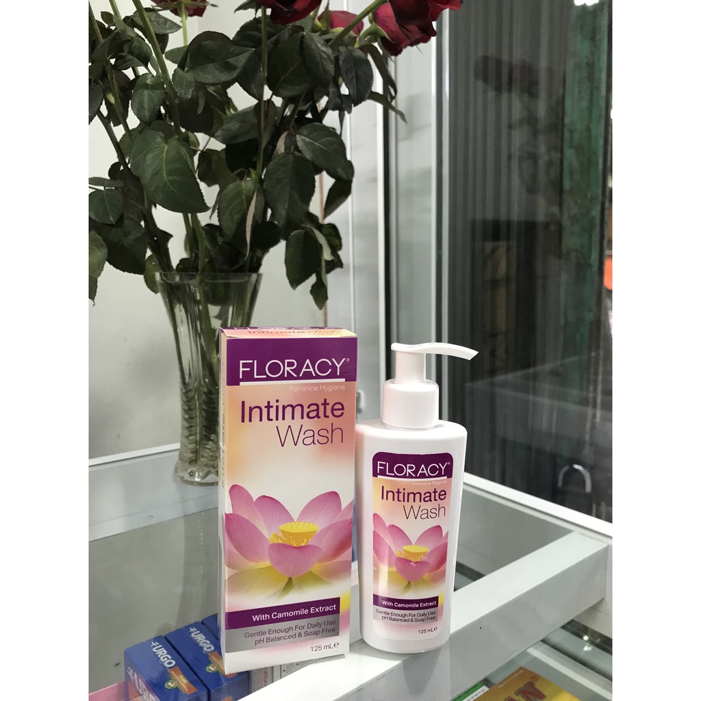 Dung dịch vệ sinh Floracy Intimate Wash làm sạch nhẹ nhàng và duy trì pH tự nhiên
