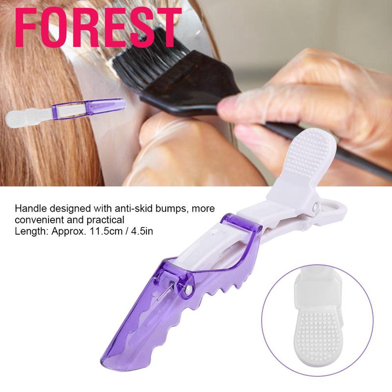 Set 10 kẹp tóc mỏ vịt chuyên dụng dành cho salon