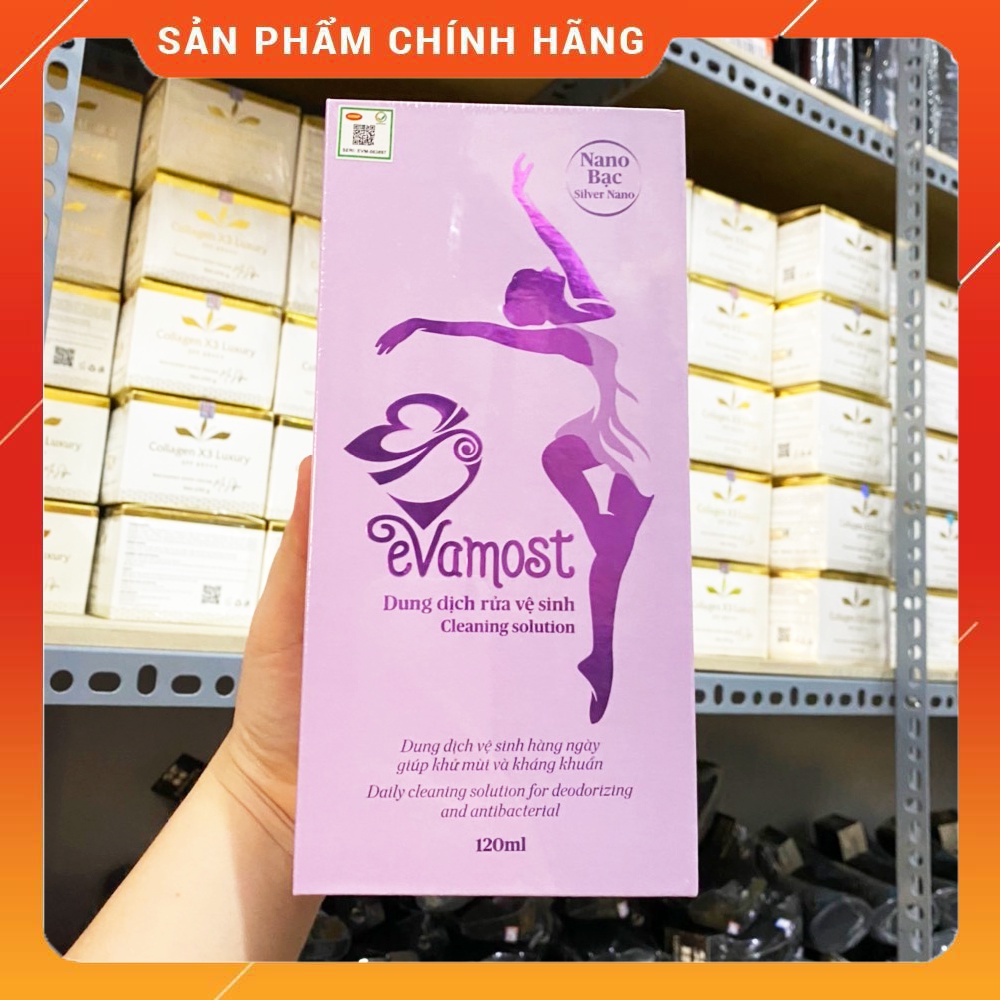 Dung Dịch Vệ Sinh Phụ Nữ Evamost Moomery Nhã Phương  chai 120ml