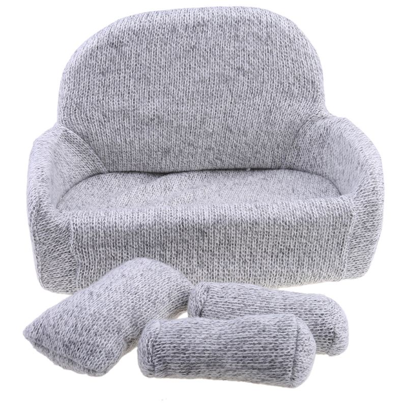 Set 4 Gối Đệm Ghế Sofa Dùng Làm Đạo Cụ Chụp Ảnh Cho Bé Sơ Sinh