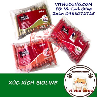 Xúc xích bioline cho chó bịch 30 cây