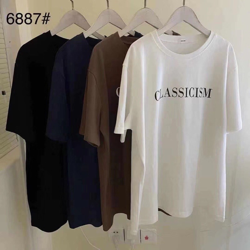 Áo thun classic form oversize cho nữ 6887