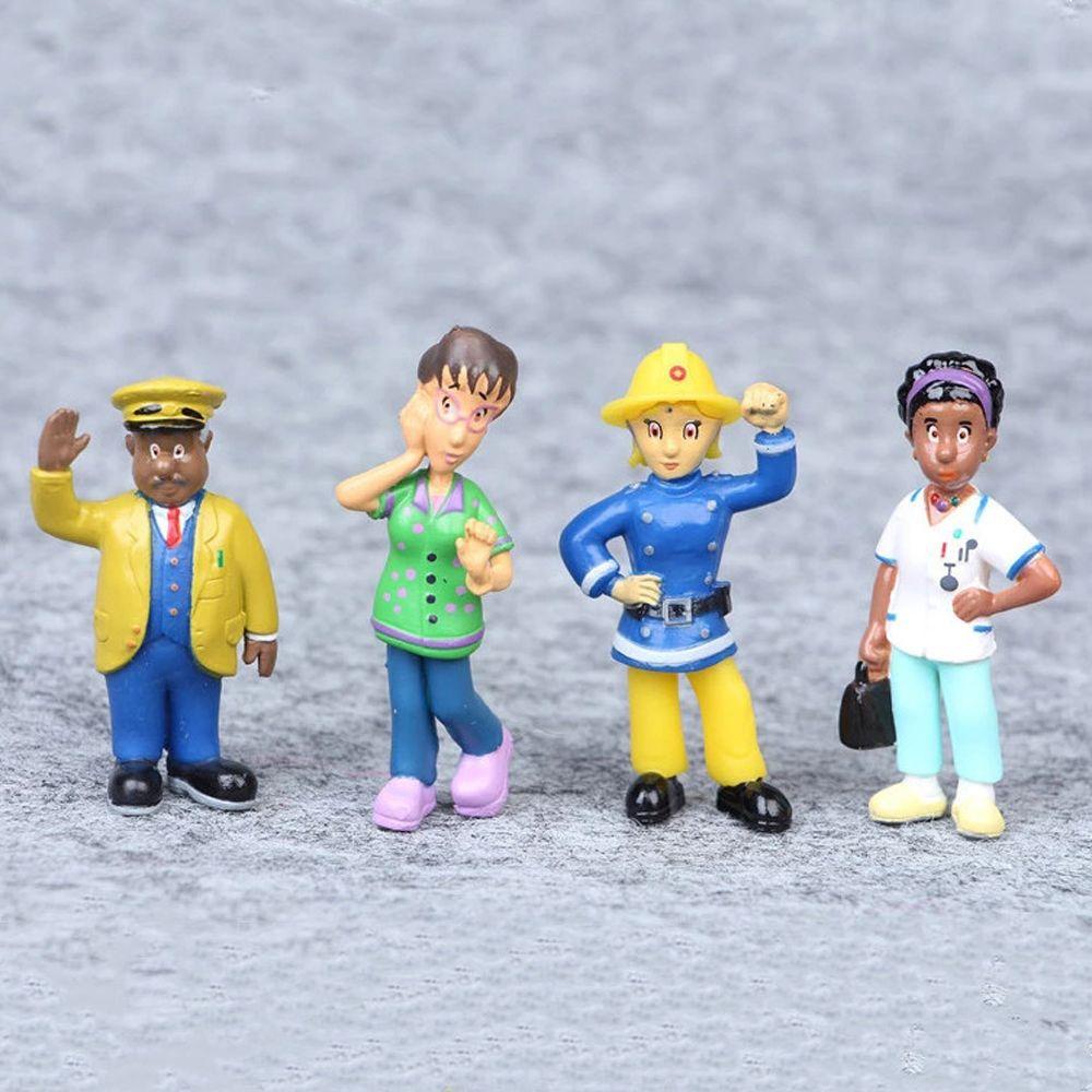 Set 12 Tượng Nhân Vật Lính Cứu Hỏa Penny Norman