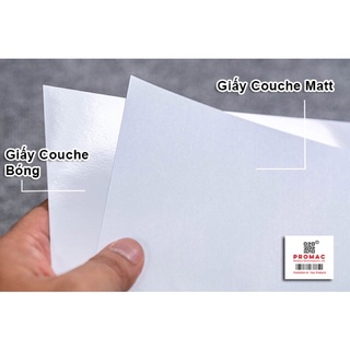 Xấp 50 tờ giấy Coucher C300 in danh thiếp