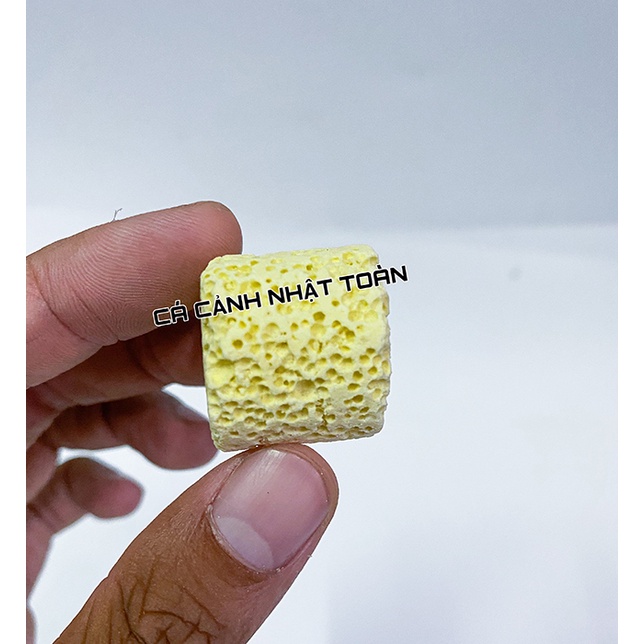 SỨ LỌC NHẪN VÀNG VẬT LIỆU LỌC CHO BỂ CÁ CẢNH TÚI 1KG