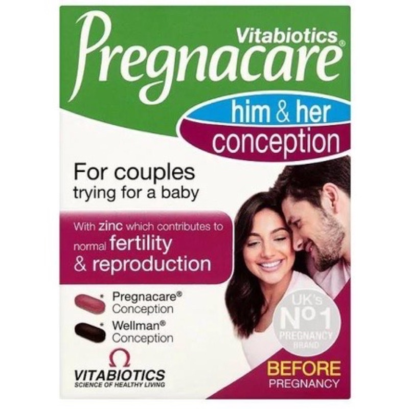 HỖ TRỢ THỤ THAI_Pregnacare Him and Her Conception UK