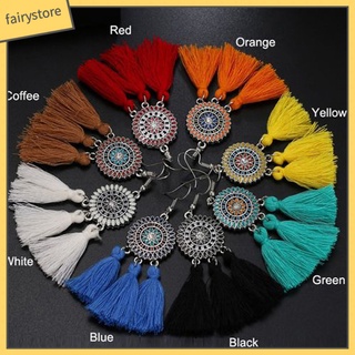 Hoa Tai Tua Rua Dáng Dài Hình Hoa Hướng Dương Bằng Hợp Kim Phong Cách Bohemian