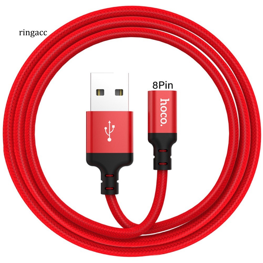 Dây cáp sạc nhanh 1m/2m x14 Hoco 3a thích hợp cho iphone android