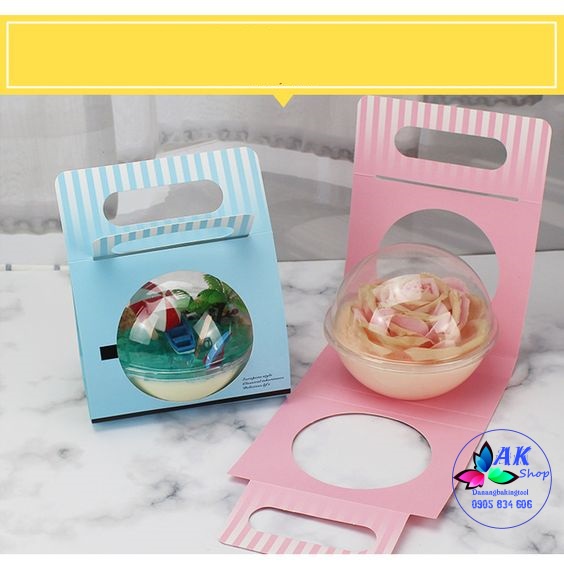 2112.120 SET 10 HỘP BÁNH QUẢ CẦU 390ML