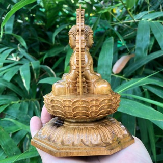 Tượng Phật Đẹp Gỗ Bách Xanh Thơm