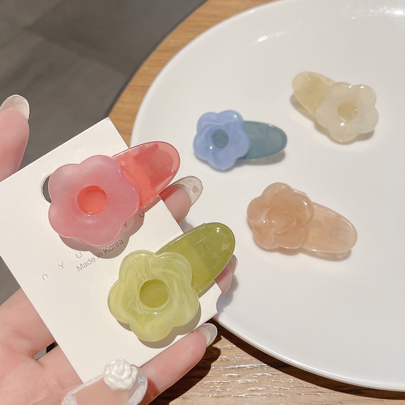 Kẹp Tóc Hình Hoa Dễ Thương Xinh Xắn Dành Cho Nữ