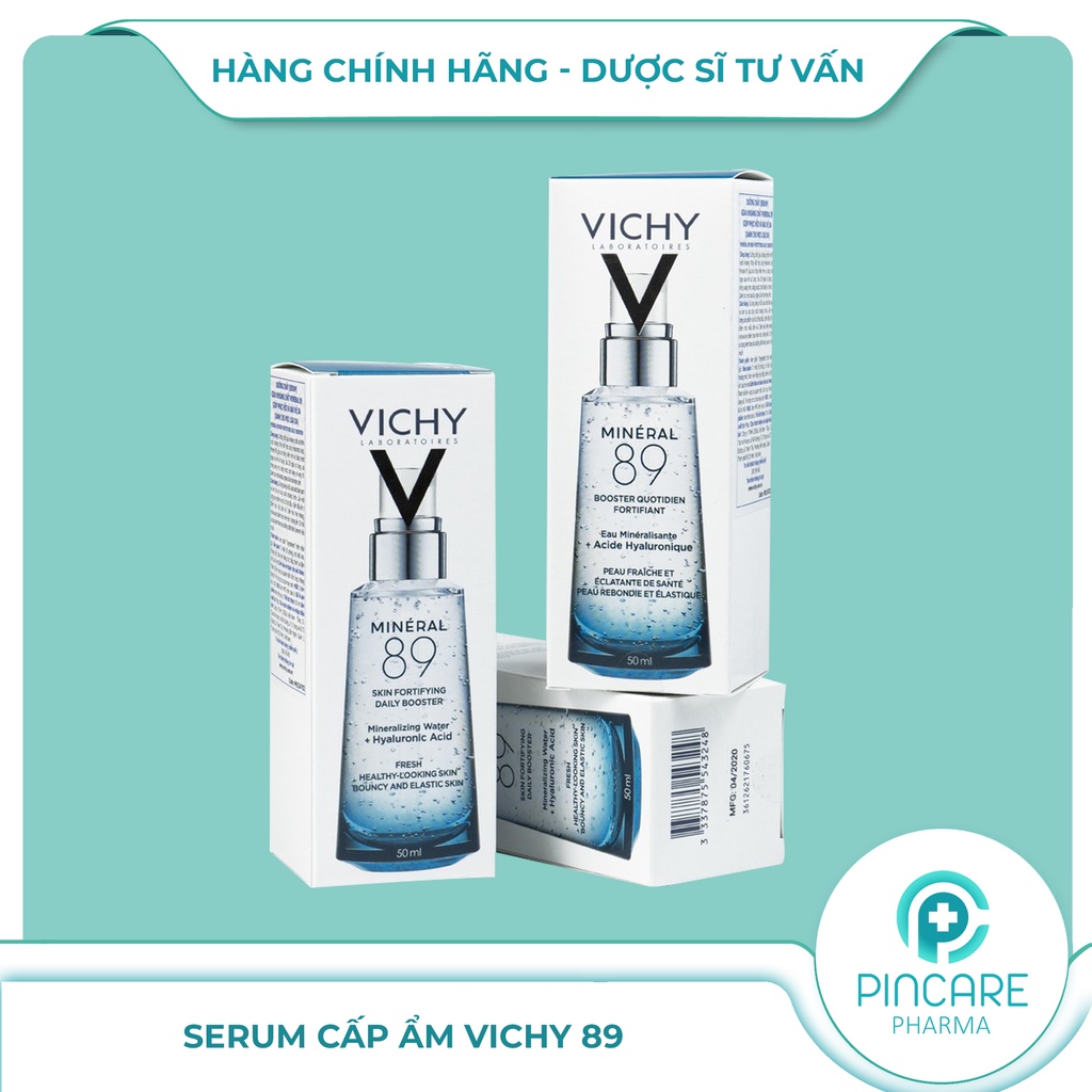 Serum cấp ẩm ViChy Mineral 89 50ml - Hàng chính hãng - Nhà thuốc PinCare