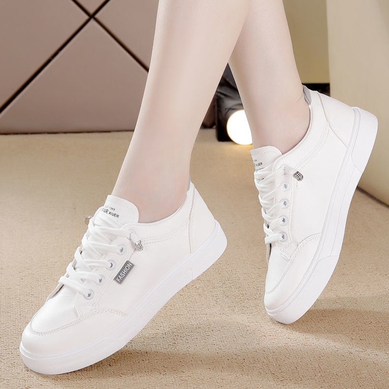 Giày thể thao đế bằng phối lưới thoáng khí thời trang cho nữ