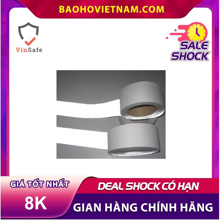 Dây vải phản quang bản 5cm loại 1