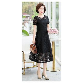 Váy đầm trung niên ren cao cấp