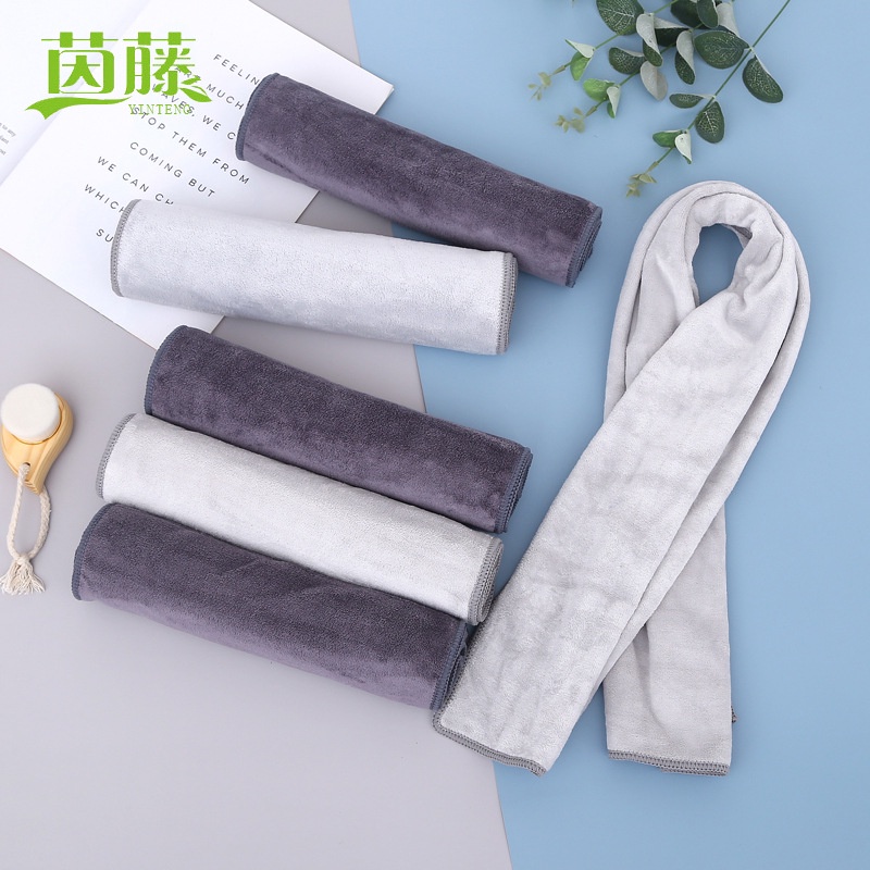 Khăn Lau Mồ Hôi Thấm Hút Mồ Hôi Nhanh Khô Bằng Sợi Mịn Dùng Khi Chơi Thể Thao / Du Lịch Ngoài Trời Hàng Mới