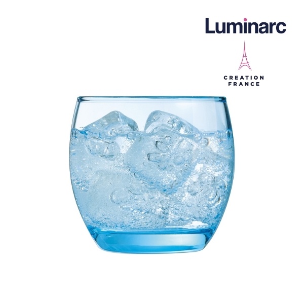Bộ 6 Ly Thấp Thuỷ Tinh Luminarc Salto Blue 320ml- LUSAJ1584