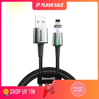 Cáp sạc từ tính nam châm 3 đầu Baseus Zinc Magnetic Cable Kit 3 in 1
