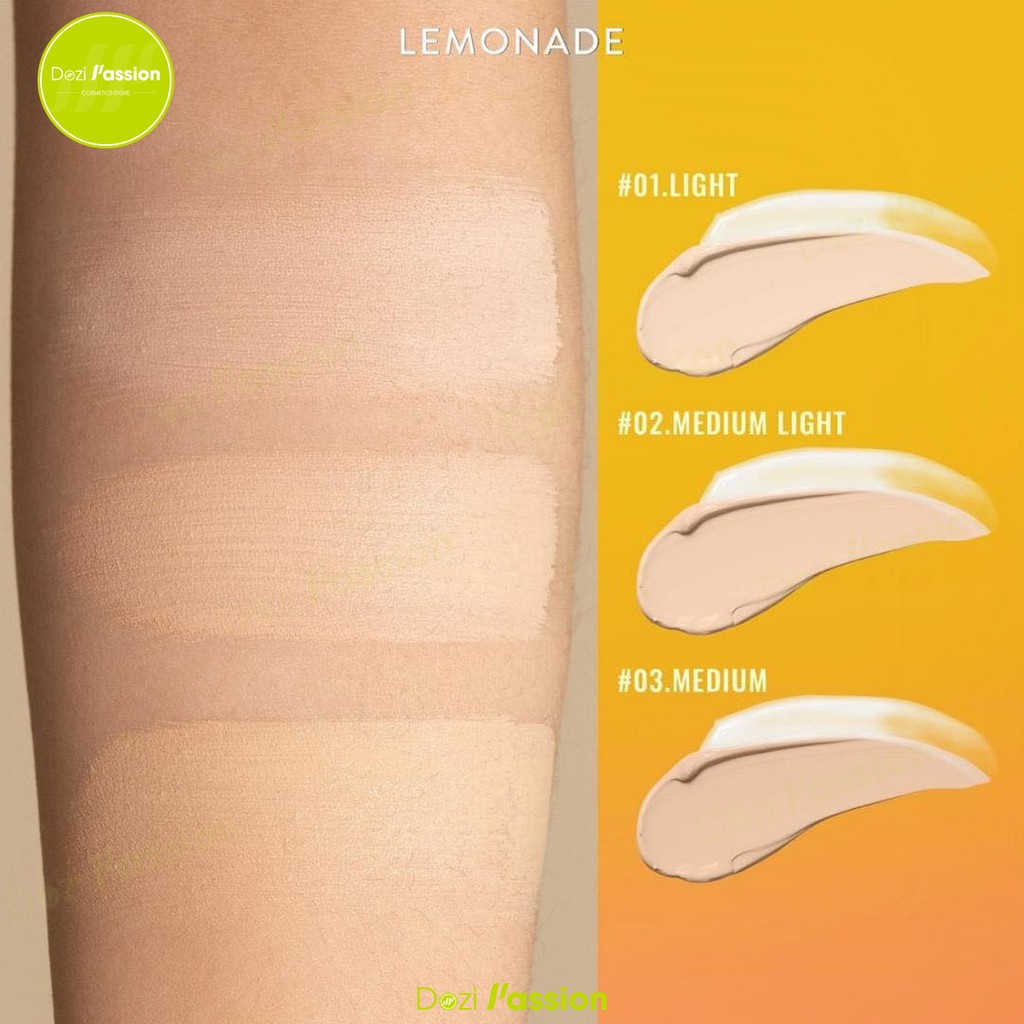 Kem Nền Lemonade Che Phủ Tốt, Lâu Trôi - Lemonade Perfect Couple Dual Foundation 30g