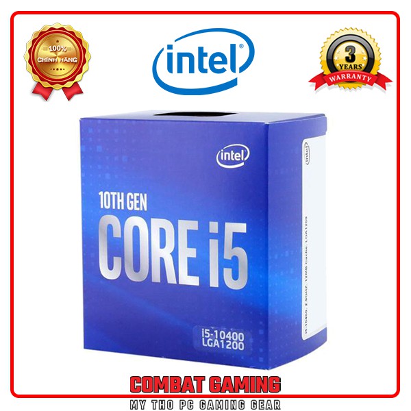 Bộ Vi Xử Lý CPU INTEL CORE I5 10400F BOX CHÍNH HÃNG VN | BigBuy360 - bigbuy360.vn