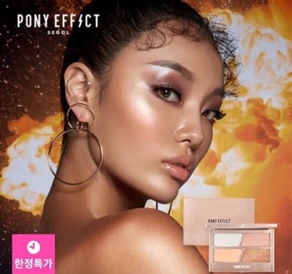 Phấn bắt sáng PONY EFFECT Full Spectrum Illuminating Palette Highlight