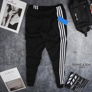 Quần Jogger Thể Thao Nam 3 Sọc ( Hình Thật ) - Chất Liệu 2 Da 4 Chiều form 46-76kg