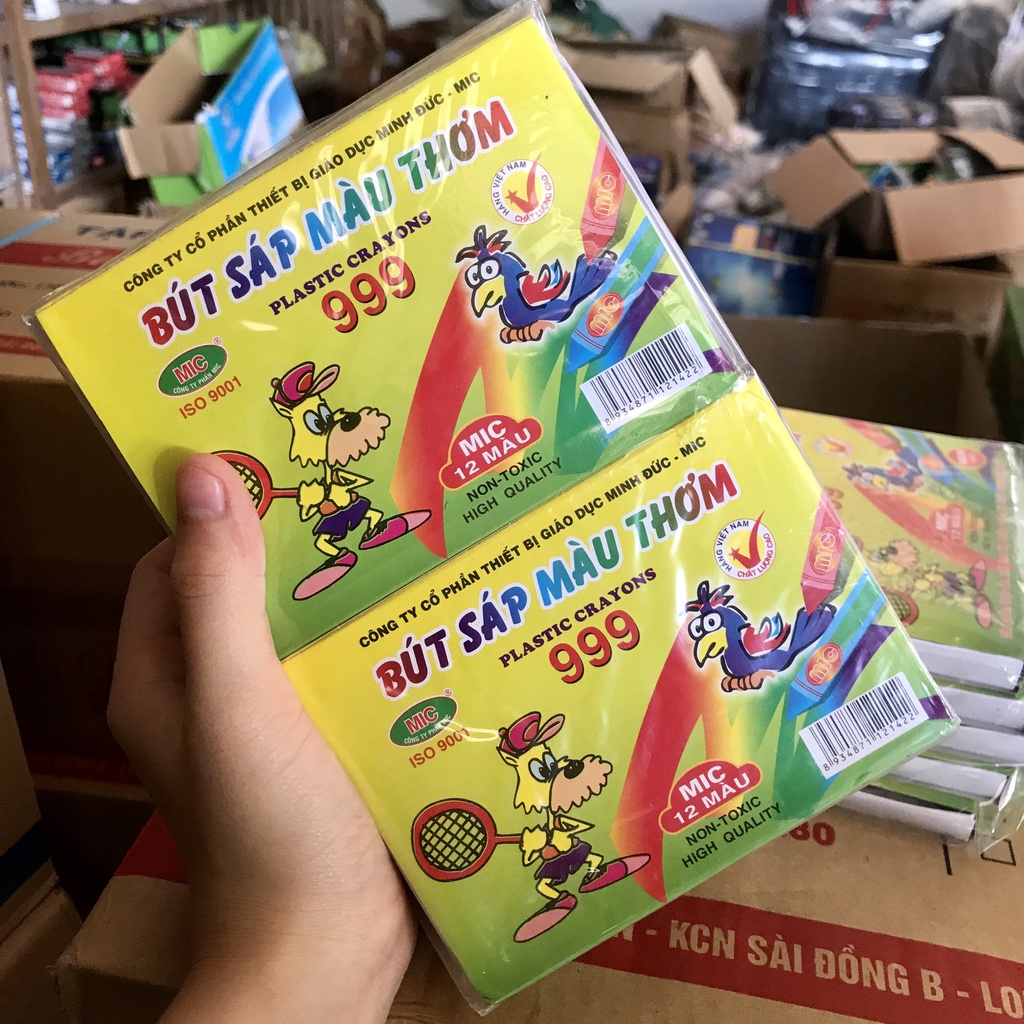 Set 10 Bộ Bút Sáp Màu Thơm MIC 999