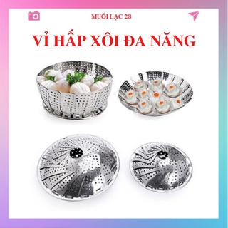 Vỉ hấp bánh hấp xôi chất liệu inox 304 - xửng hấp bánh cánh xòe đa năng MUL35