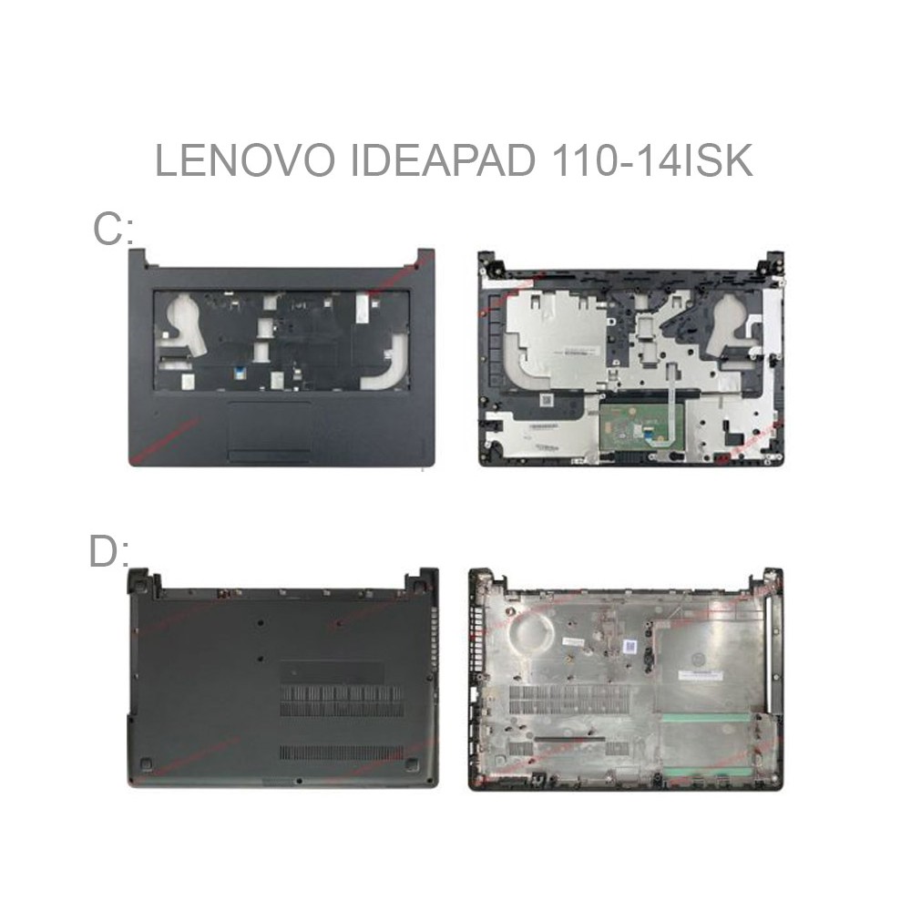 Thay vỏ laptop Lenovo Ideapad 110-14ISK