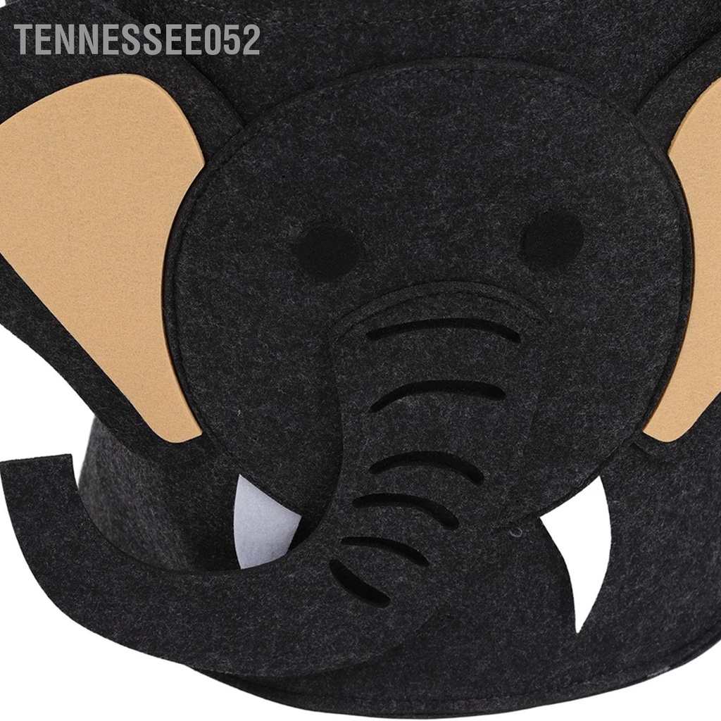 Tennessee052 Đồ giặt bông Dày dày Phim hoạt hình Động vật chơi trẻ em gia đình Mảnh vụn Gia dụng Thùng đựng quần áo bẩn 30x27cm