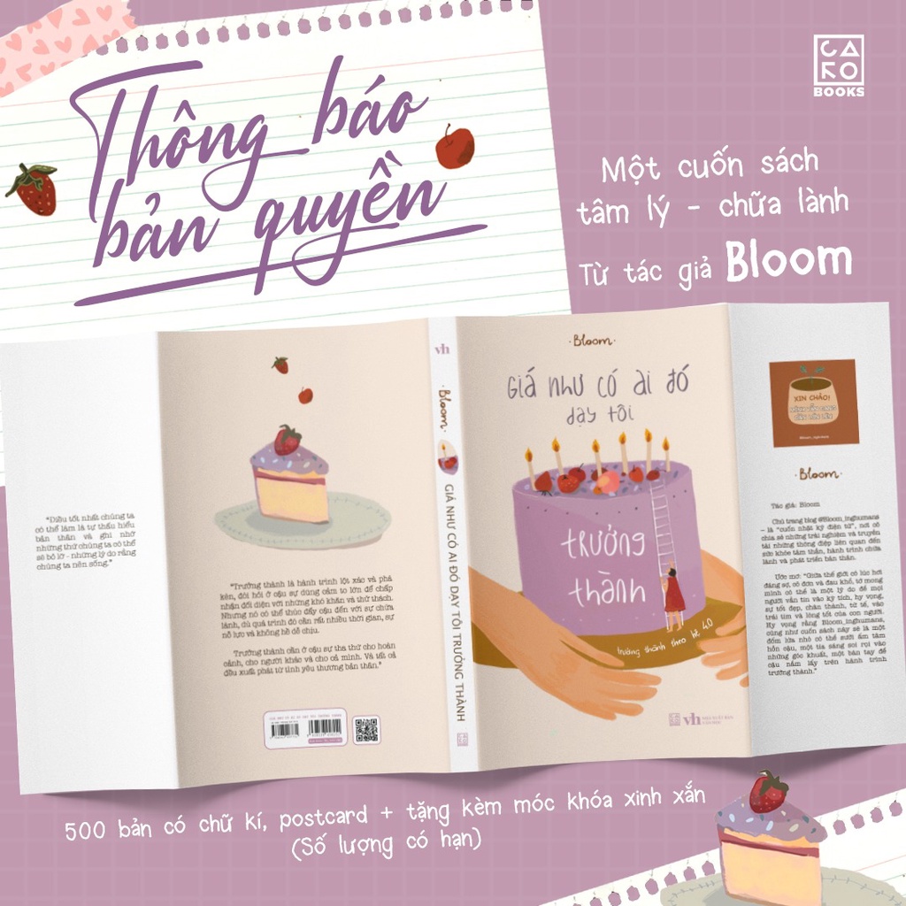 Sách - Giá như có ai đó dạy tôi cách trưởng thành - Bloom