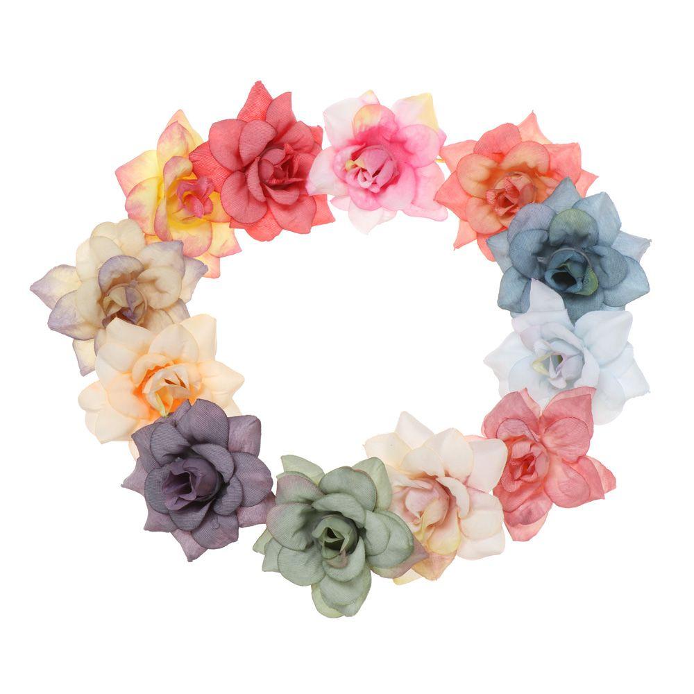 KUNHEV Set 5 Bông Hoa Mẫu Đơn Giả DIY Trang Trí Tiệc Sinh Nhật / Đám Cưới