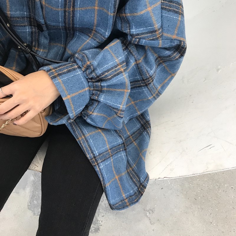 Áo Sơ Mi Caro Plus Size Thời Trang Nữ