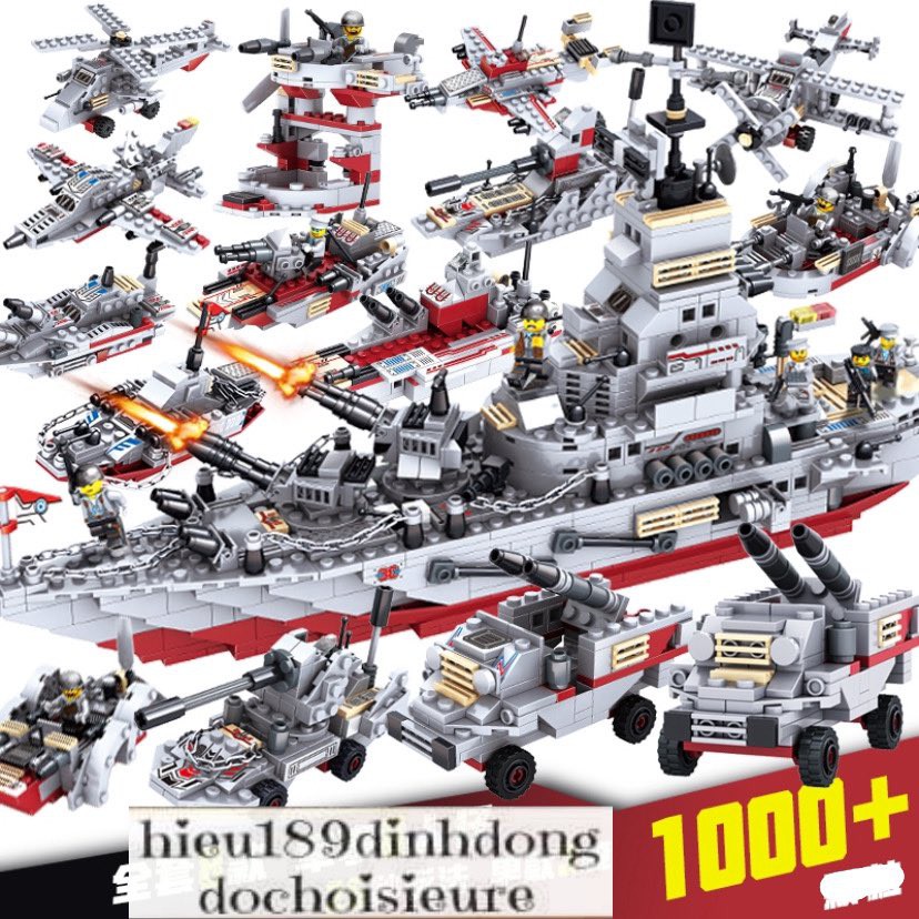 Lắp ráp xếp hình 41012 : Tàu