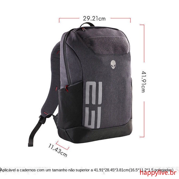 ALIENWARE Ba Lô Đựng Laptop Trọng Lượng Nhẹ Chống Thấm Nước Phong Cách Mới 2022 15.6 17 Inch Dell