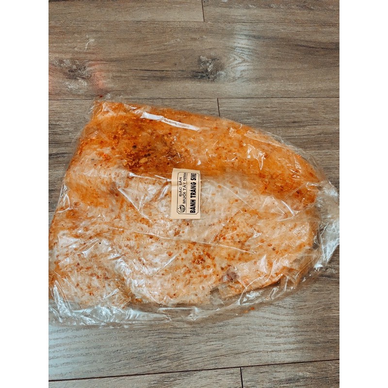 500g bánh tráng muối tỏi xì ke
