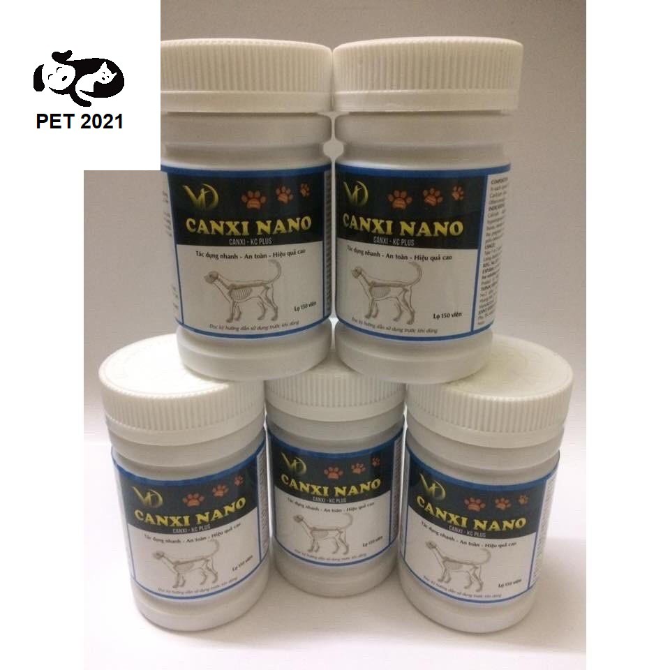 Canxi Nano Dành Cho Chó Mèo  - PET 2021
