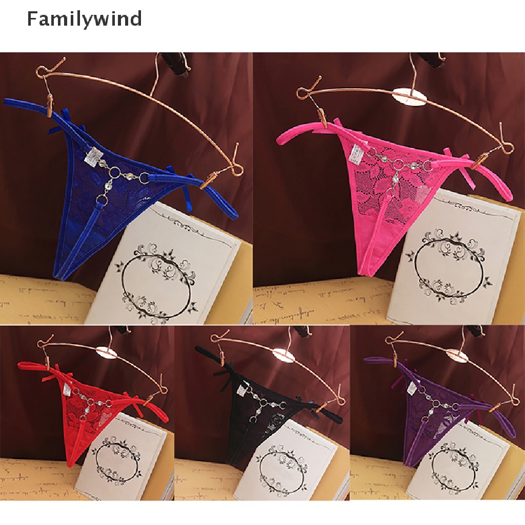 Quần Lót Ren Lọt Khe Chữ V Gợi Cảm Cho Nữ