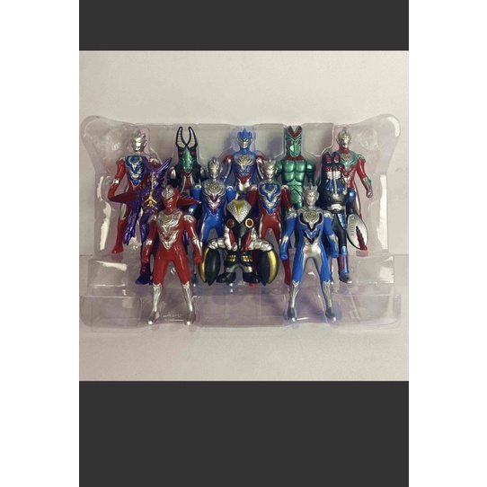 [Hàng sẵn] Đồ chơi siêu nhân dien quang 12 Món Sinh động