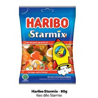 Kẹo dẻo Haribo Star Mix 80g, 160g