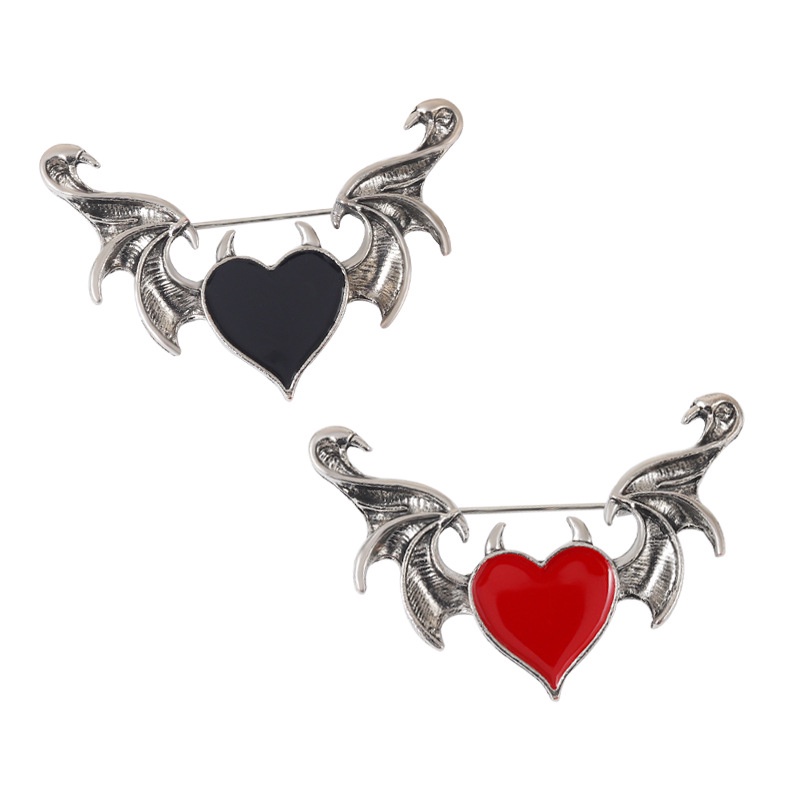 Ghim Cài Áo Kim Loại Hình Cặp Đôi Nhật Bản Dễ Thương Sáng Tạo Dành Cho Nam Nữ