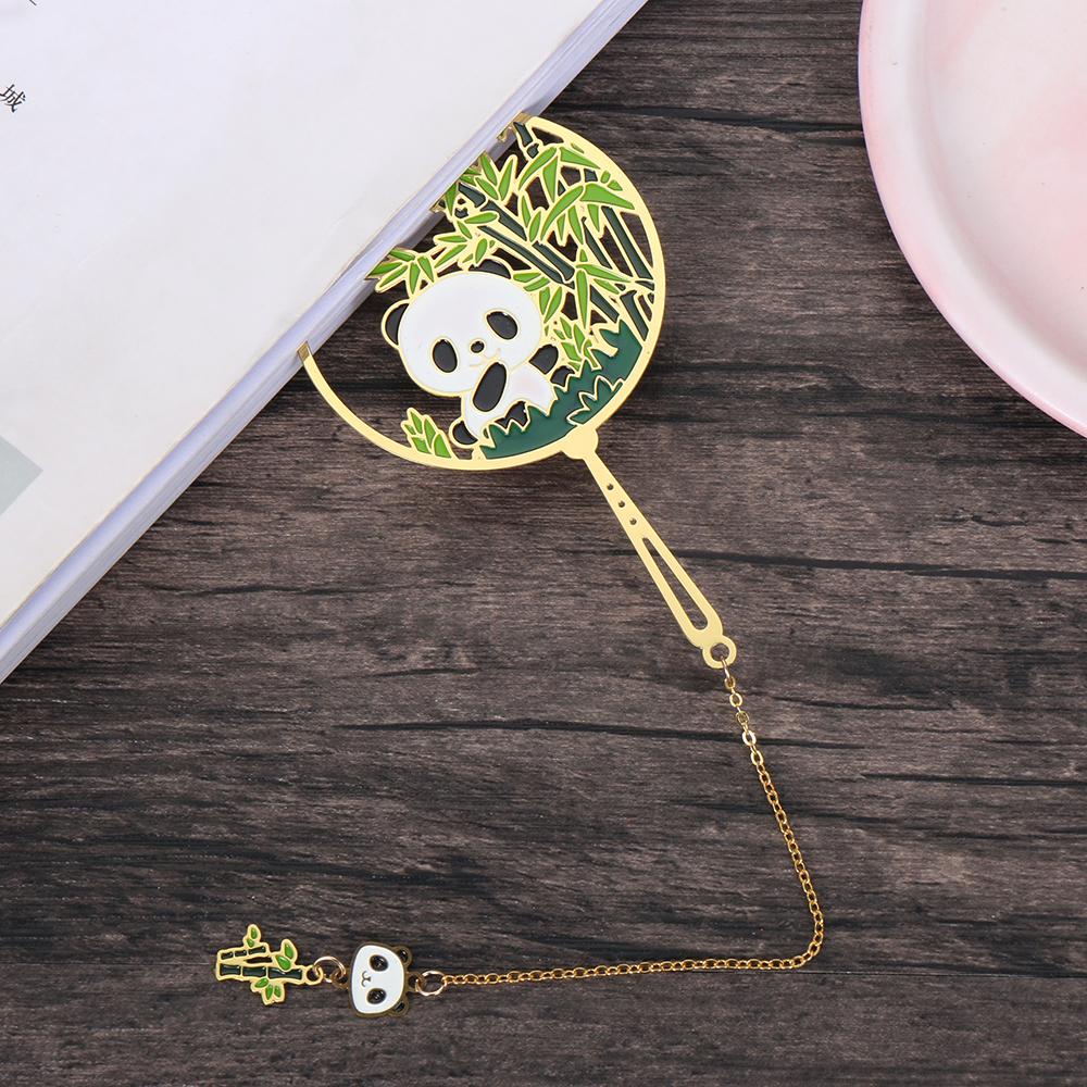 Wttle Đánh Dấu Trang Sách Bằng Đồng Thau Mặt Dây Tua Rua Bằng Kim Loại Cổ Điển Đá