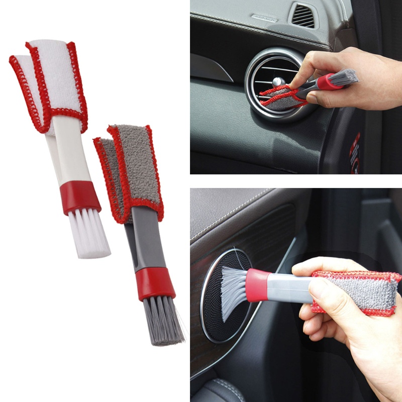 Chổi Quét Bụi Làm Sạch Máy Điều Hòa Xe Hơi Bằng Sợi Micro Tiện Dụng