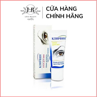 Kem giảm thâm mắt klirvin nga 20g loại bỏ quầng mắt mỏi mắt