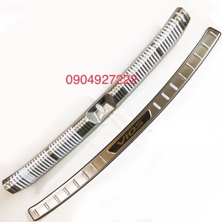 Ốp chống trầy cốp vios 2019-2020-2021 inox 304 cao cấp