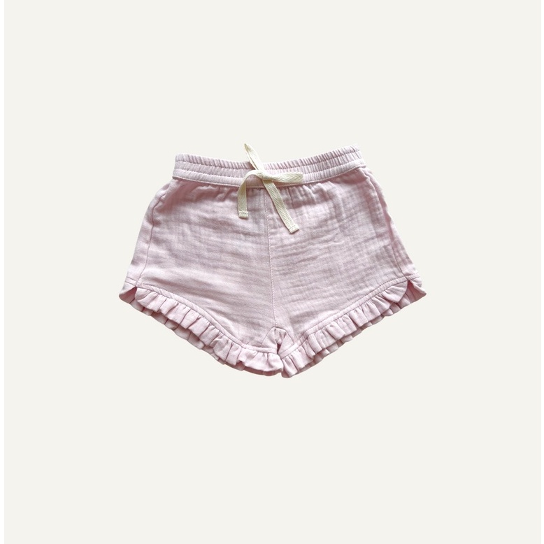 Muslin Frill Shorts 22 Macro & Micro (Quần Đùi Bèo Bé Gái)