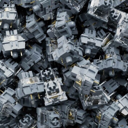 Bộ switch bàn phím cơ AKKO CS Switch - Silver