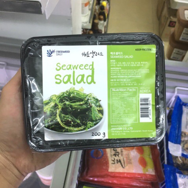 RONG BIỂN TƯƠI LÀM SALAD 200GR/GÓI (SHOP XIN PHÉP CHỈ SHIP Ở HÀ NỘI VÀ CÁC TỈNH LÂN CẬN) Giá tốt